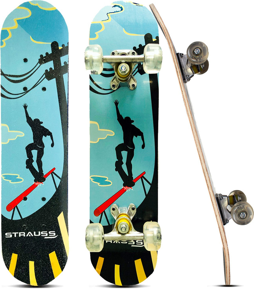 Strauss Bronx Kd Skateboard Skate Boards For Boys Skateboards For Kids 23 inch x 6 inch Skateboard
