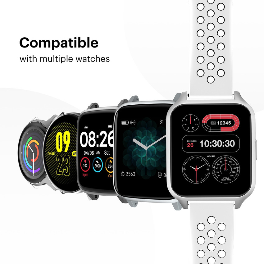 Noise 22 MM Sports Edition Single Color Smart Watch Strap Price in