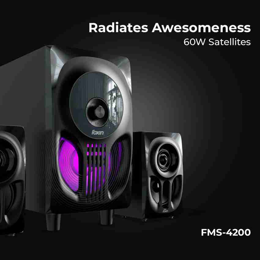 Foxin 2.1 speakers best sale
