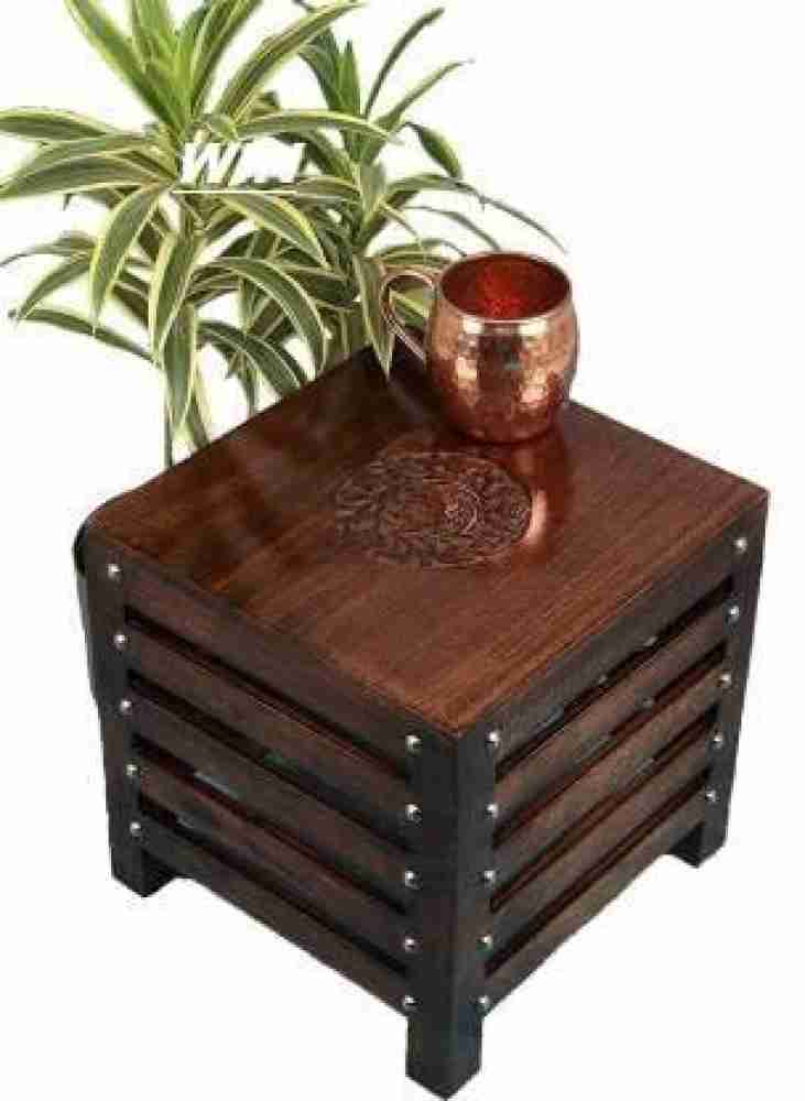 Wooden on sale stool flipkart