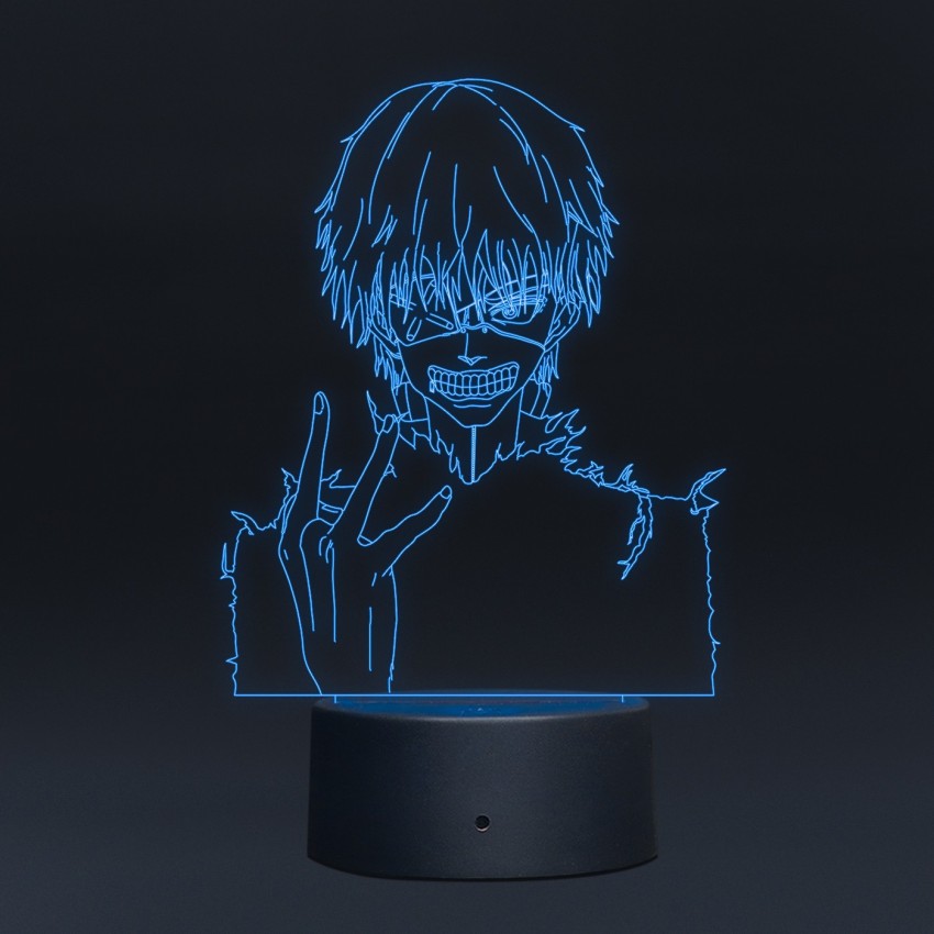 Buy 3D Illusion Night Light Darling in The FRANXX 002 Anime Character Table  Lamp USB Powered 7 Colors LED Lights with Touch Switch for Kids Gifts  Bedroom Decoration Online at Low Prices