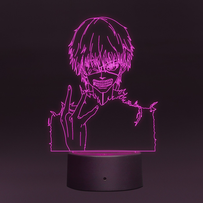 StarLaser Kenkaneki652 3D Illusion Night lamp Anime Light Home Decor Table Lamp Price in India Buy StarLaser Kenkaneki652 3D Illusion Night lamp Anime Light Home Decor Table Lamp online at Flipkart ...
