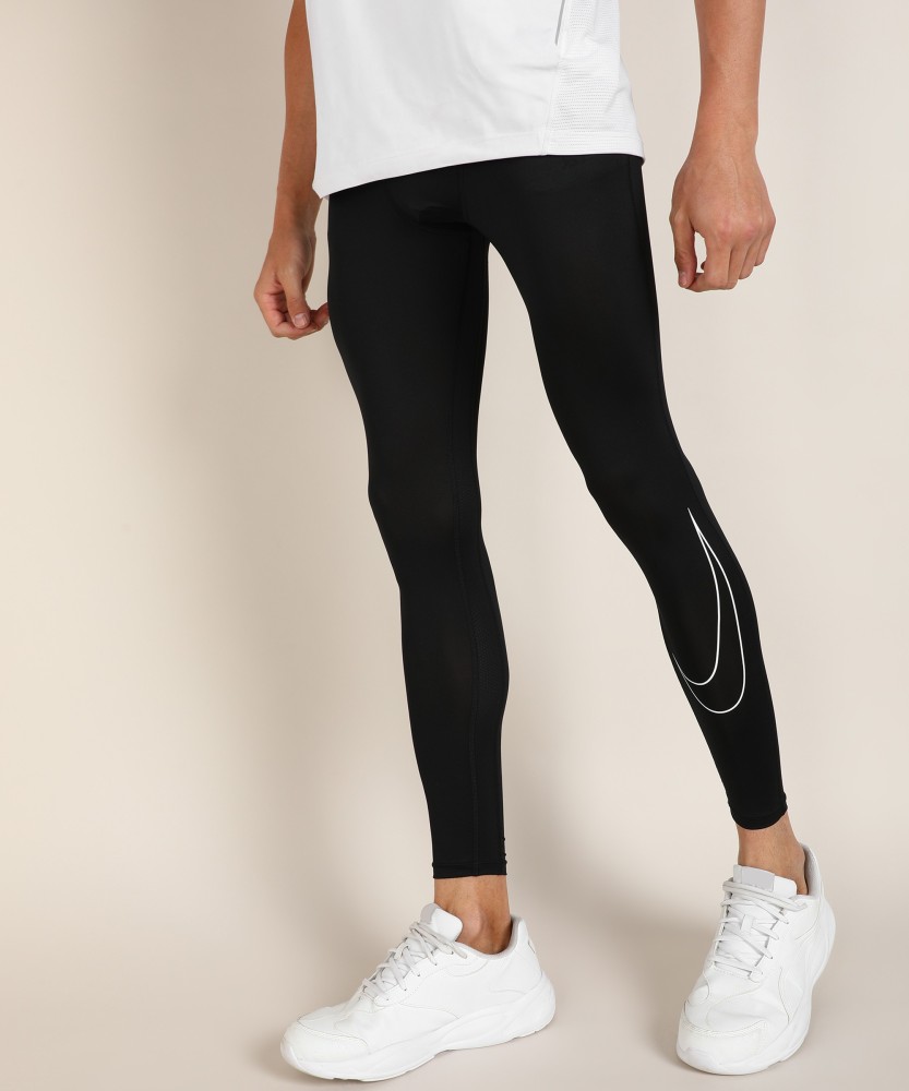 NIKE TRAINING Nike PRO 3/4 LENGHT TIGHT - Leggings - Men's - grey/black -  Private Sport Shop