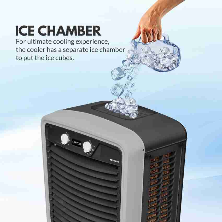 Air cooler with ice 2024 chamber