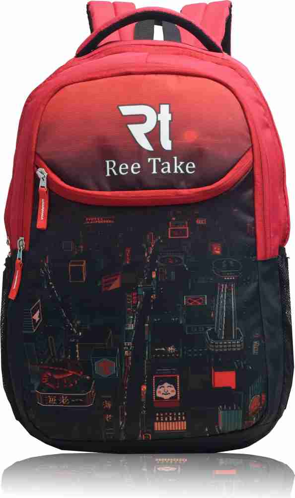 71% OFF on LOUIS CARON Hi storage printed 30 L Backpack(Black) on Flipkart