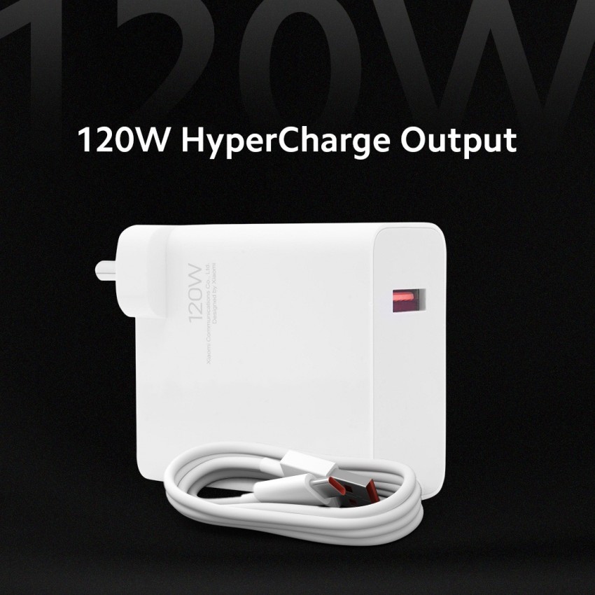 Chargeur Original Xiaomi 120W Hyper Charge + Câble pour 12 et Pro