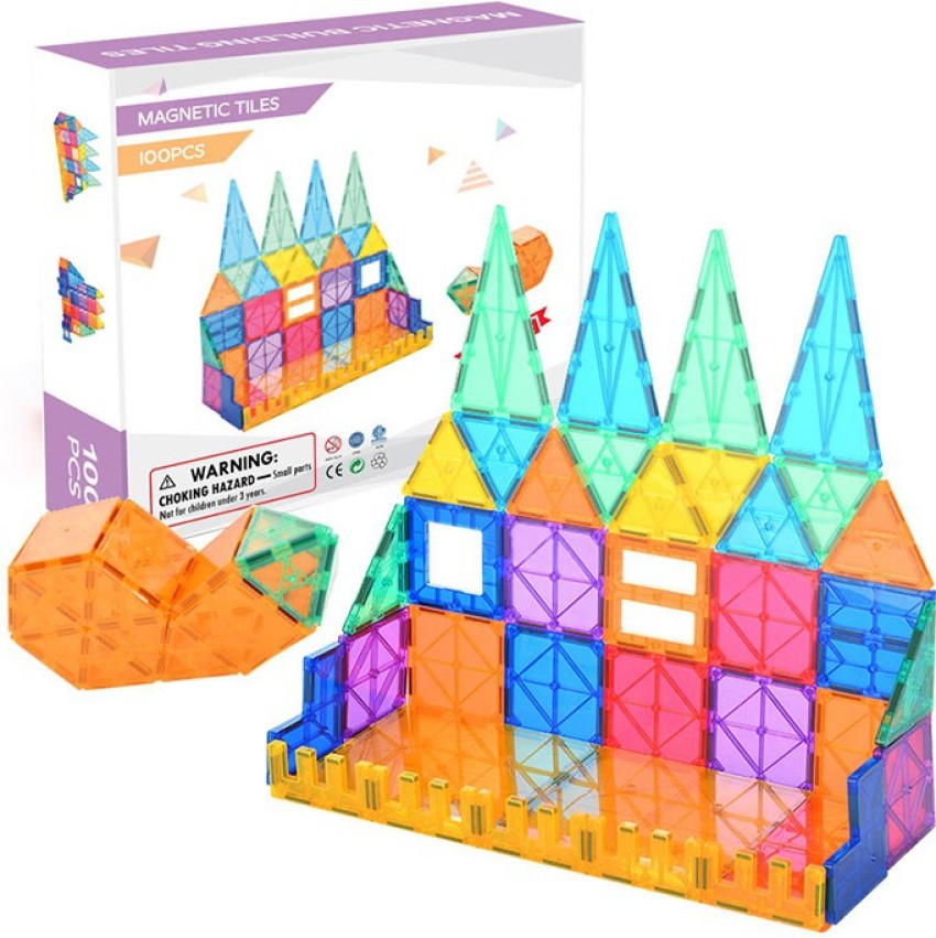 Magnetic Shapes Puzzles Toys for 3+ Year Kids, 100+ Pattern, 27