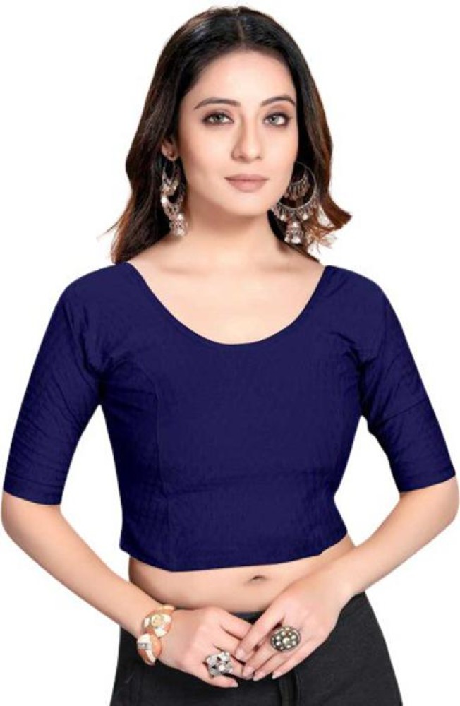 SCUBE DESIGNS U-Neck Women Blouse - Buy SCUBE DESIGNS U-Neck Women Blouse  Online at Best Prices in India