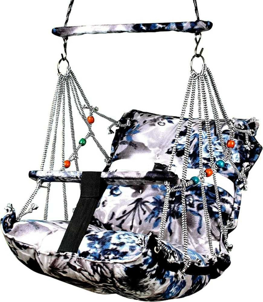 BJIK Cotton baby swing jhula for 1 5 year old children s foldable Washable swings Swings Buy Baby Care Products in India Flipkart