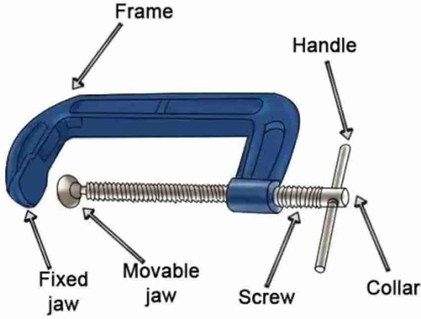 C clamp shop tool