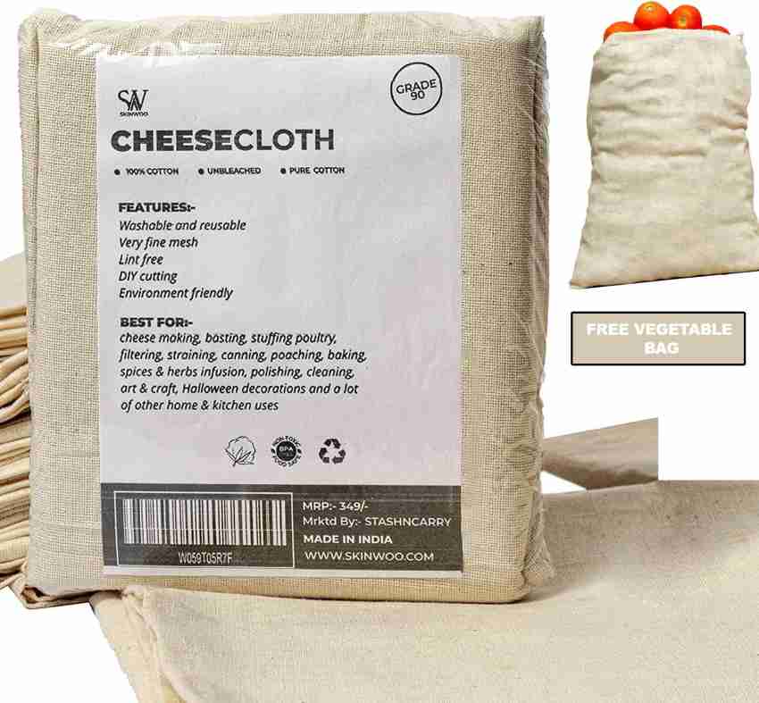 Reusable Cheesecloth - The Best for Basting, Draining, and