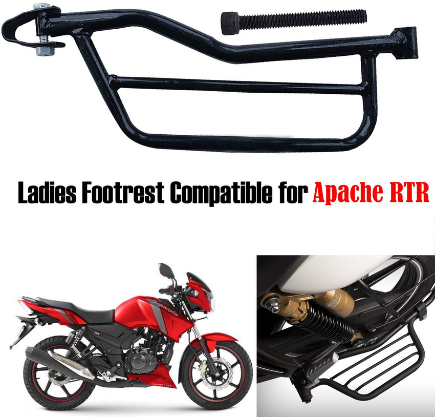 Znee Smart Lady Step Footrest Compatible For Tvs Apache RTR Foot