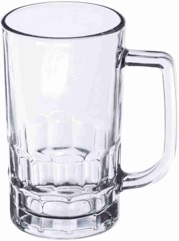 SYANKA Heavy Handle Beer Mugs Set of 4, 400 ML