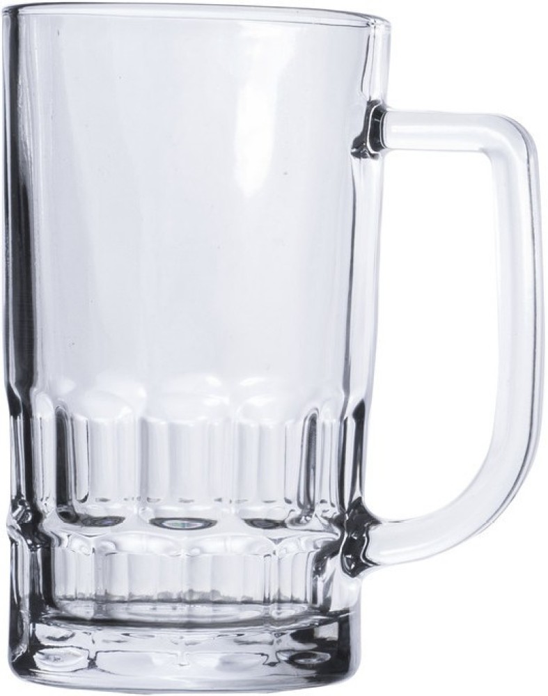 SYANKA Heavy Handle Beer Mugs Set of 4, 400 ML