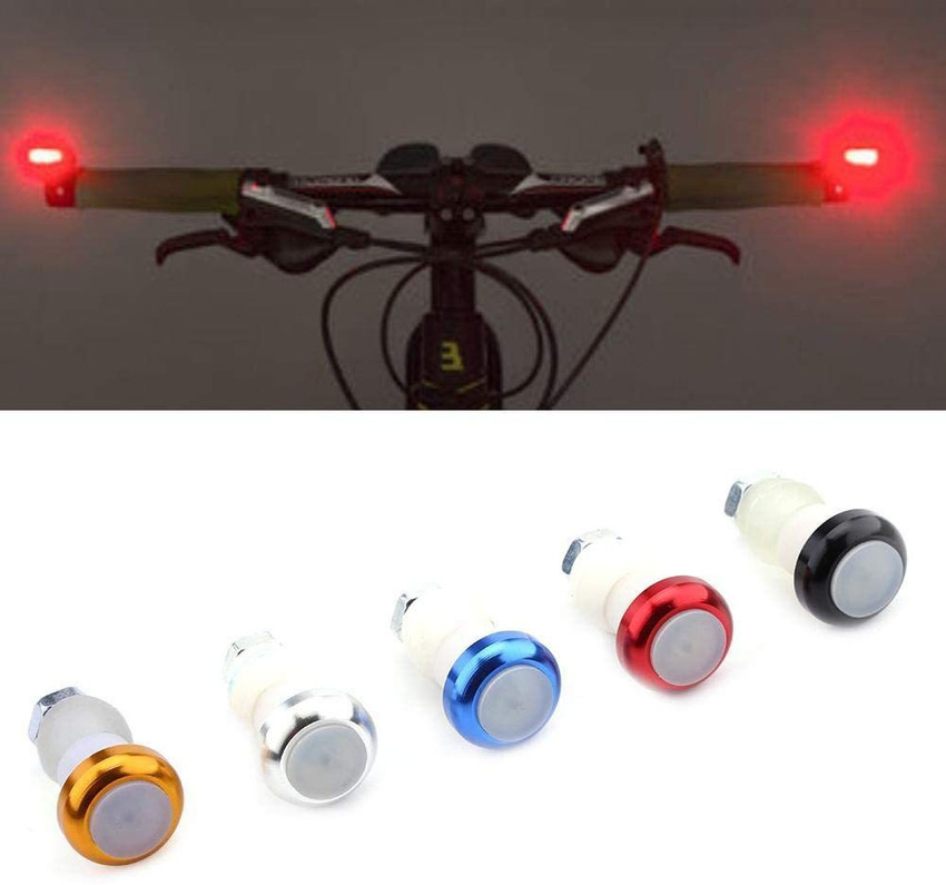 Bike top grip lights