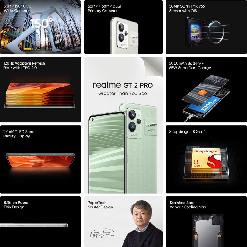 realme GT 2 Pro ( 256 GB Storage, 12 GB RAM ) Online at Best Price 