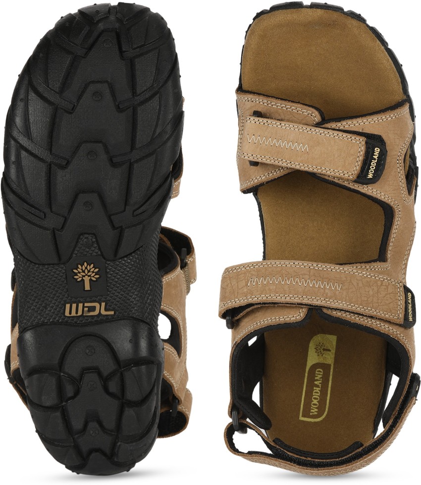 Woodland men khaki hot sale sports sandals