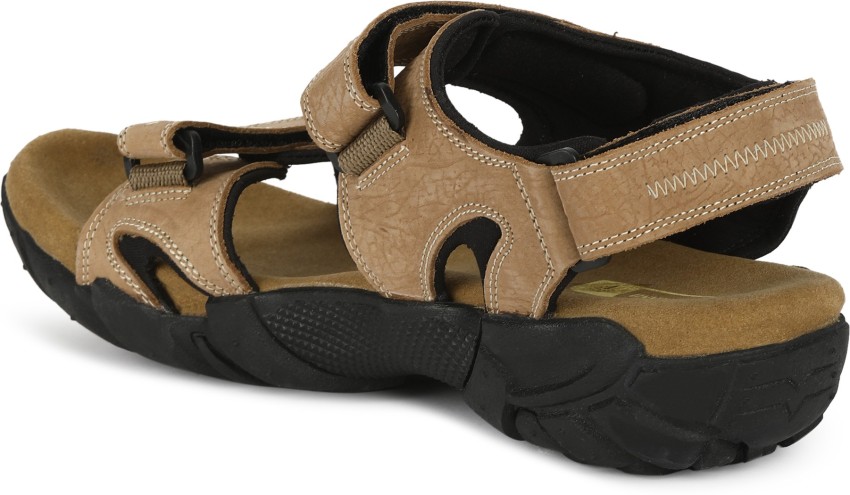 WOODLAND Men Khaki Sports Sandals Buy WOODLAND Men Khaki Sports