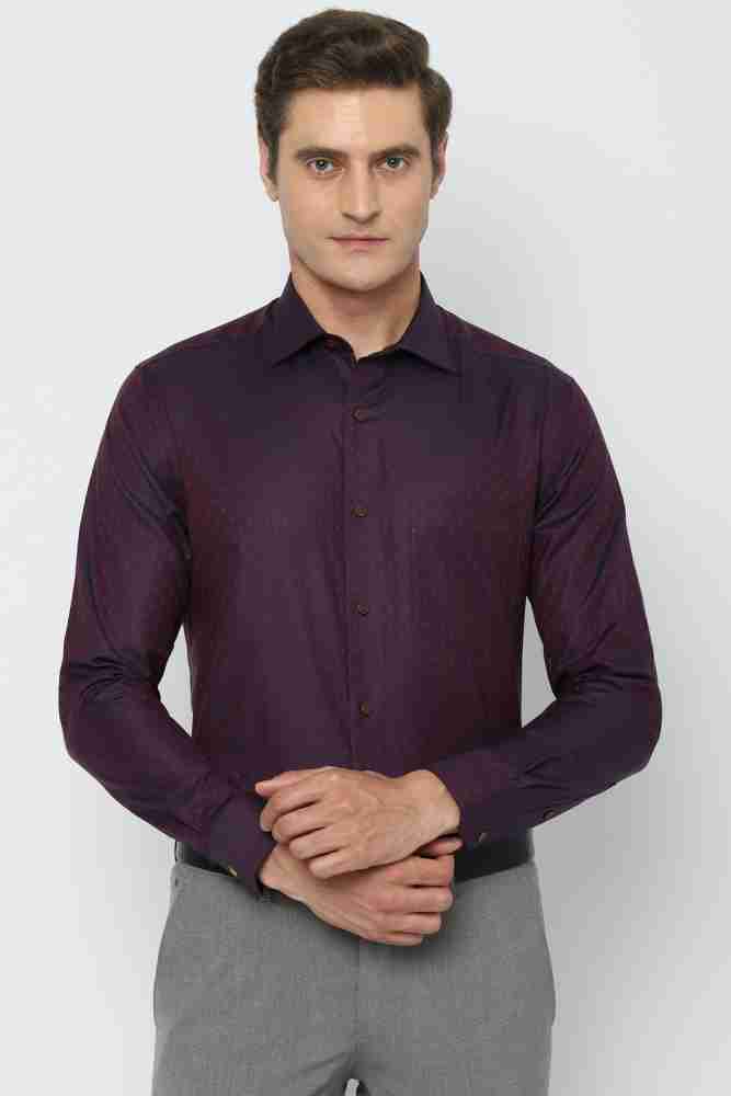 Buy LOUIS PHILIPPE Mens Slim Collar Self Printed Formal Shirt