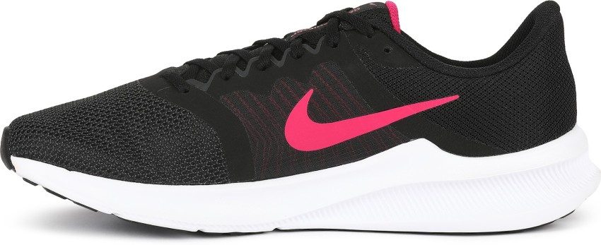 Nike downshifter 9 2024 women's black and pink