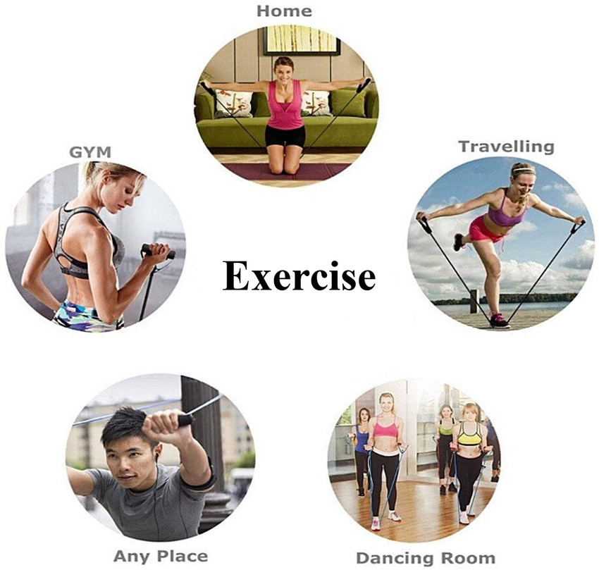 COSCO Exercise Stretching Resistance Band Set For Men Women Workout Resistance Tube Buy COSCO Exercise Stretching Resistance Band Set For Men Women Workout Resistance Tube Online at