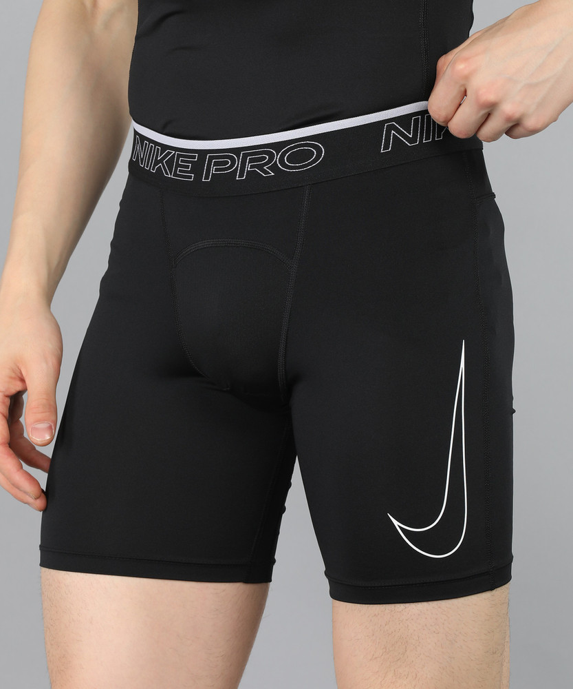 NIKE Solid Men Black Sports Shorts