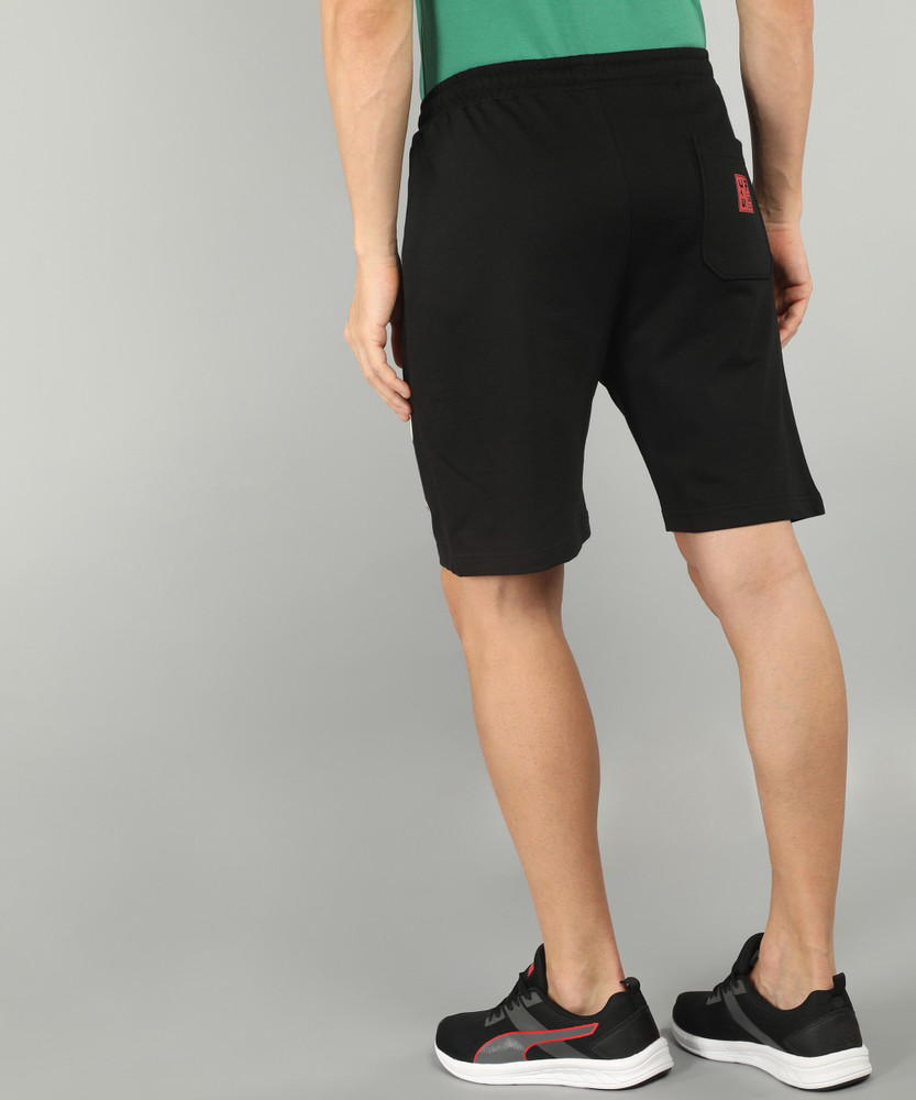FILA Printed Men Black Sports Shorts Buy FILA Printed Men Black