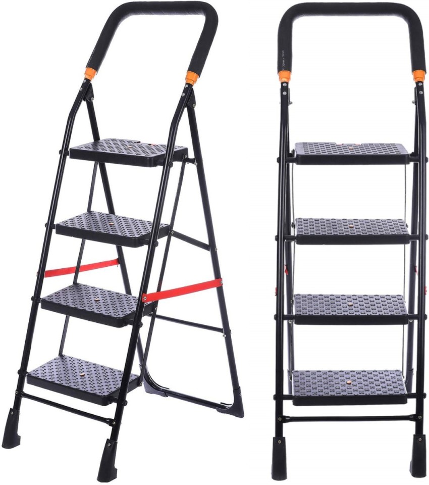 Shree Enterprises 4 Step Ladder, Heavy duty, Foldable,Multipurpose Step  Ladder, Safety Clutch Lock Steel Ladder Price in India - Buy Shree  Enterprises 4 Step Ladder, Heavy duty, Foldable,Multipurpose Step Ladder,  Safety Clutch