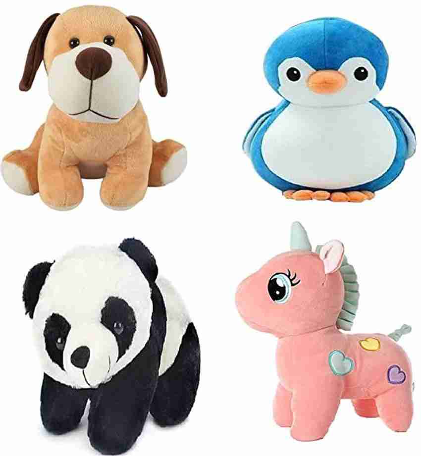 Panda unicorn plush top