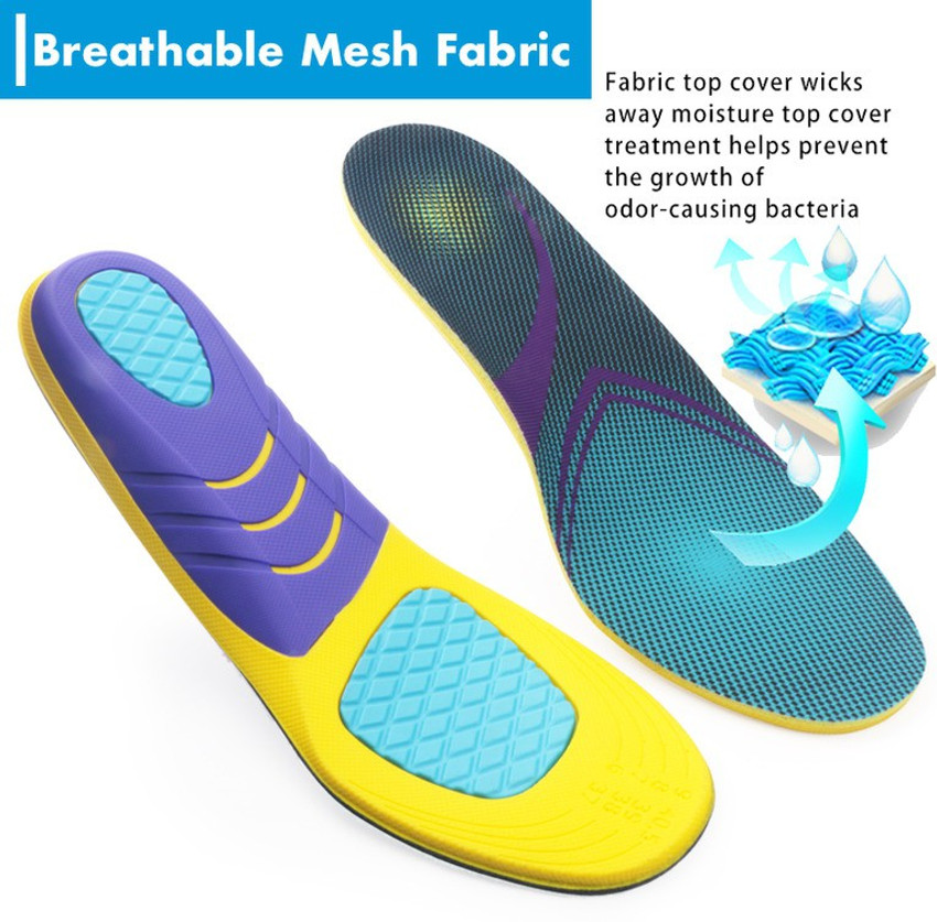 Pellitory High Arch Flat feet Support Insoles Shoe Inserts Plantar