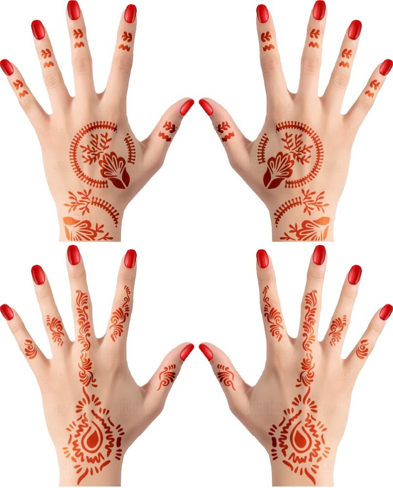 Wholesale Mehndi designs body tattoos stickers bindi designs henna tattoo  stencils sticker From m.alibaba.com