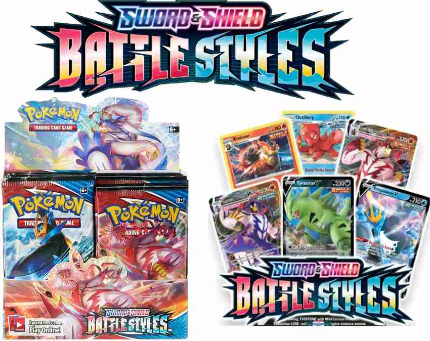 Pokemon TCG: Sword & Shield - Battle Styles :: 4 Booster Packs