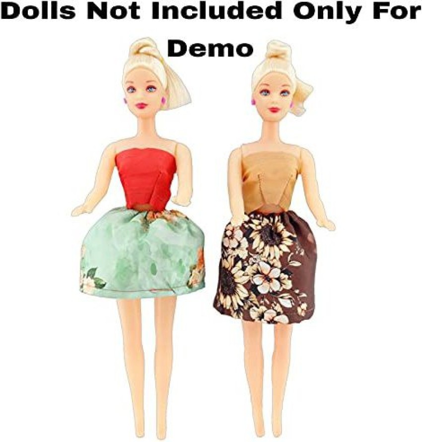 mini gifts - Doll Dresses Set for Girls, Bow Design Doll Dresses