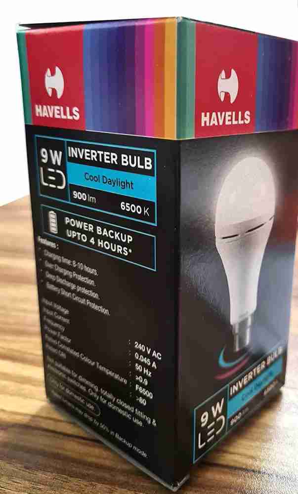 Havells led light on sale 9 watt price