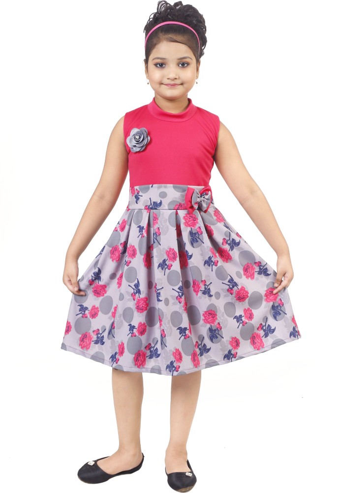 Celebrity Club Girls Midi Knee Length Casual Dress Price in India Buy Celebrity Club Girls Midi Knee Length Casual Dress online at Flipkart