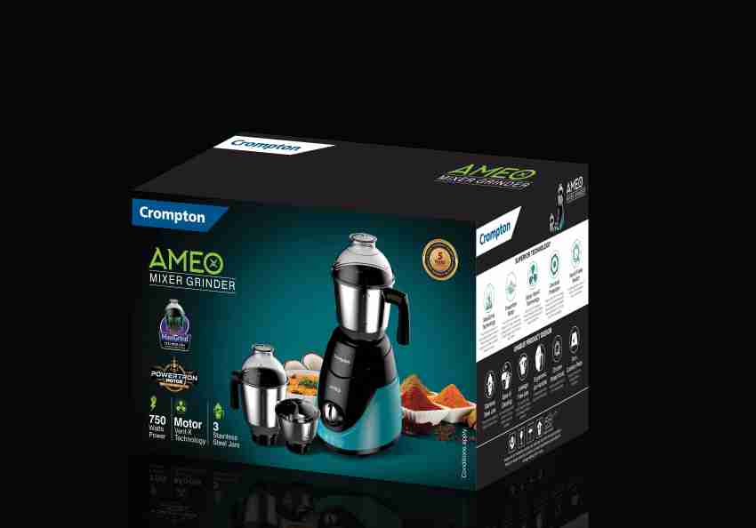 Crompton ameo mixer grinder on sale 750 watts price