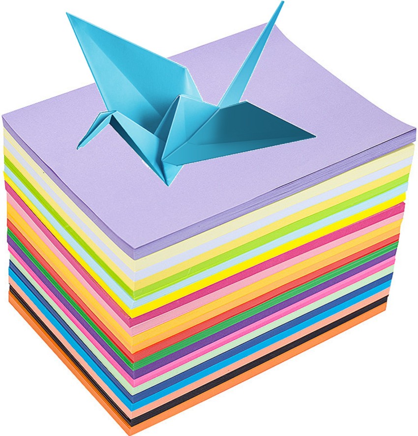 A4 origami 500 pages color paper 70g color printer paper double