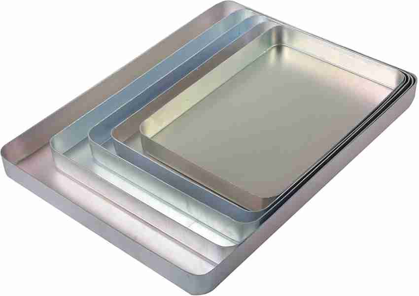 JAYCO Aluminium Deep Trays / Baking Trays - Set of 4 pcs - 12 13 14 16  Baking Pan Price in India - Buy JAYCO Aluminium Deep Trays / Baking Trays 