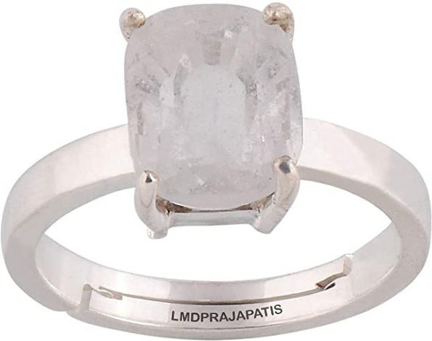 White pukhraj online ring design