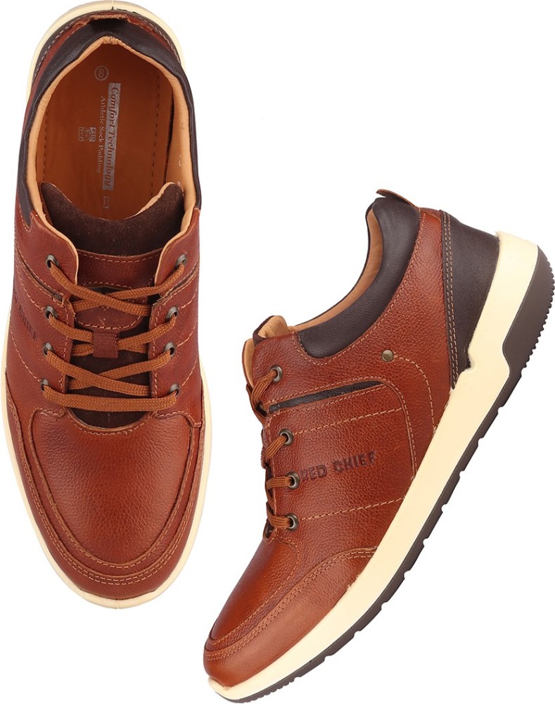 Red chief clearance tan casual shoes