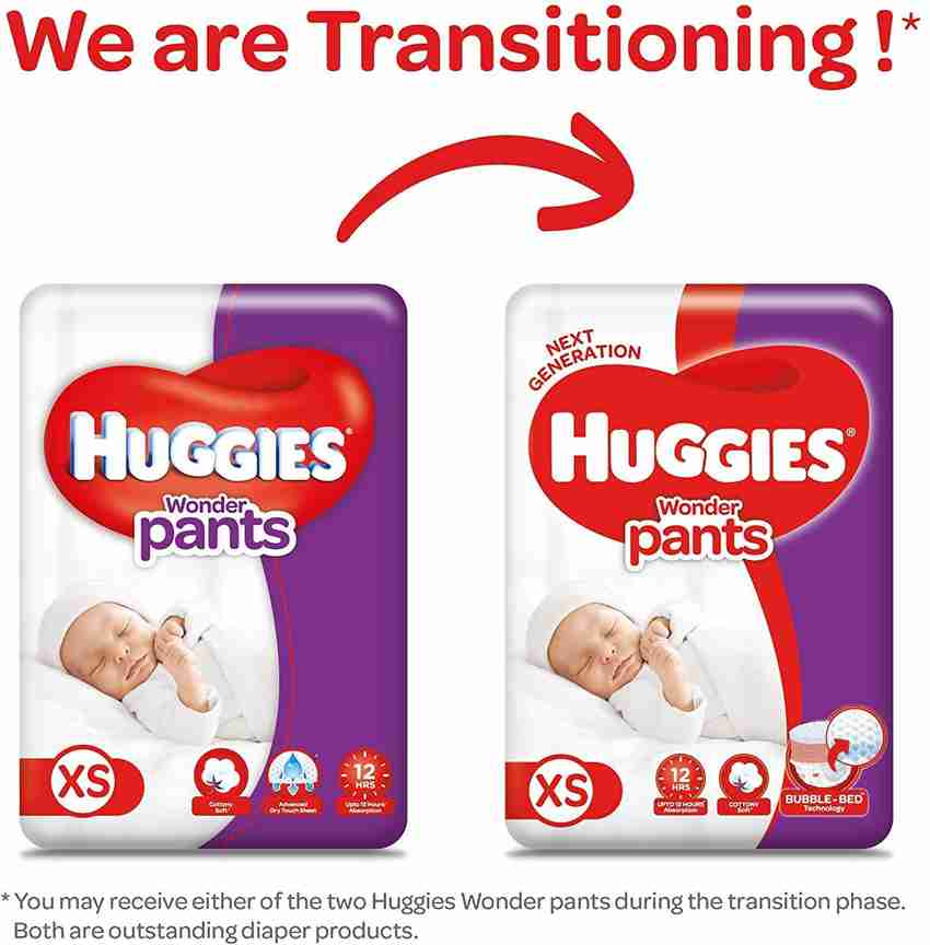 Huggies Wonder Pants Bubble Bed XS 12 Counts XS Buy 12