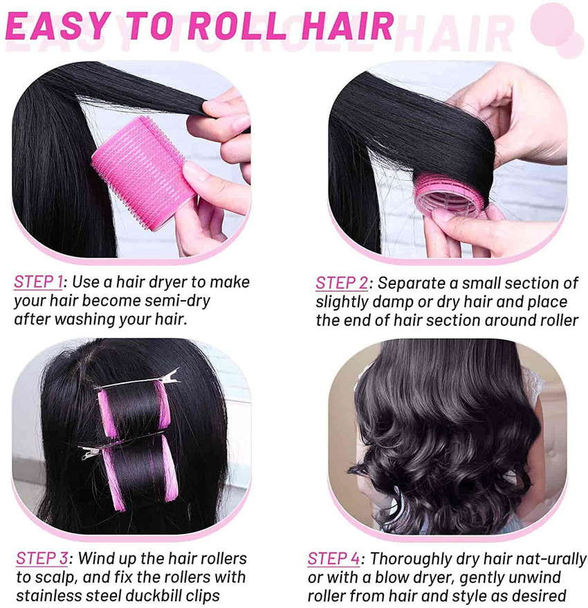 Hair roller set hot sale
