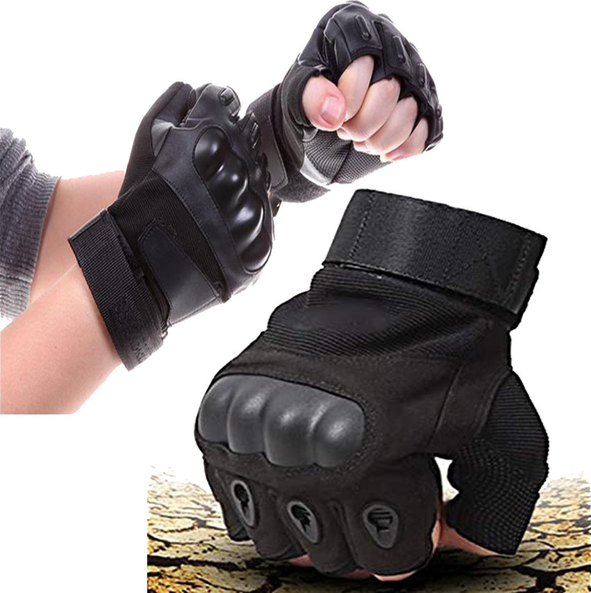 Half finger gloves deals india