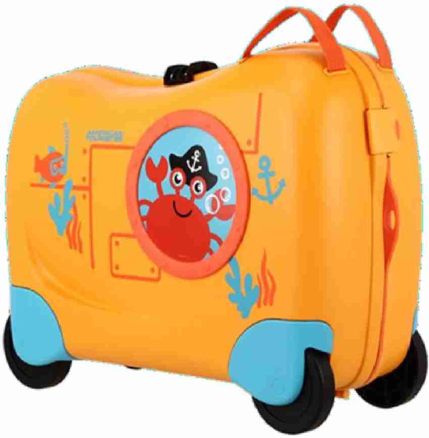 AMERICAN TOURISTER Small Cabin Suitcase 45 cm Amt Skittle Submarine kids Luggage 2022Range Cabin Check in Set 4 Wheels 15 inch Ylw sbmrn Price in India Flipkart