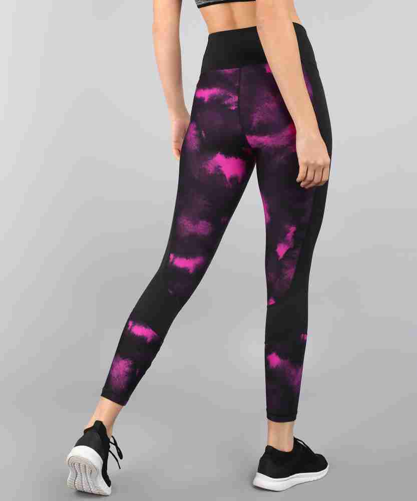 PUMA Printed Women Black, Pink Tights - Buy PUMA Printed Women Black, Pink  Tights Online at Best Prices in India