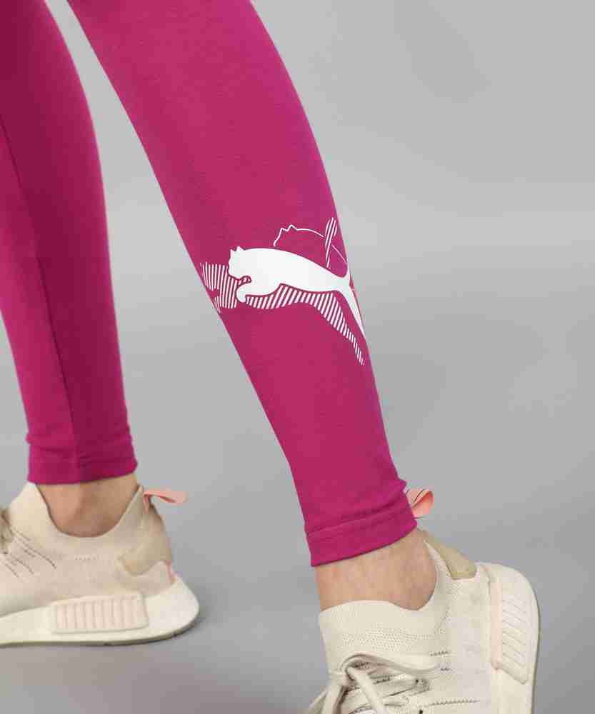 Pink top puma leggings