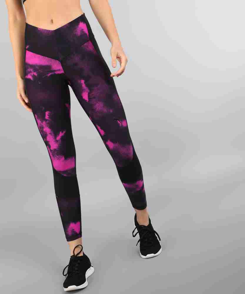 Buy PUMA Printed Women Pink Tights Online at Best Prices in India