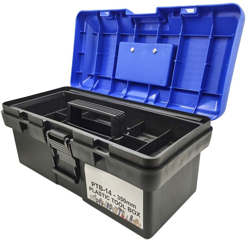 Hyderon De Neers 14 Inch Plastic Tool Box(175*175*350mm) Tool Box with Tray  Price in India - Buy Hyderon De Neers 14 Inch Plastic Tool Box(175*175*350mm)  Tool Box with Tray online at