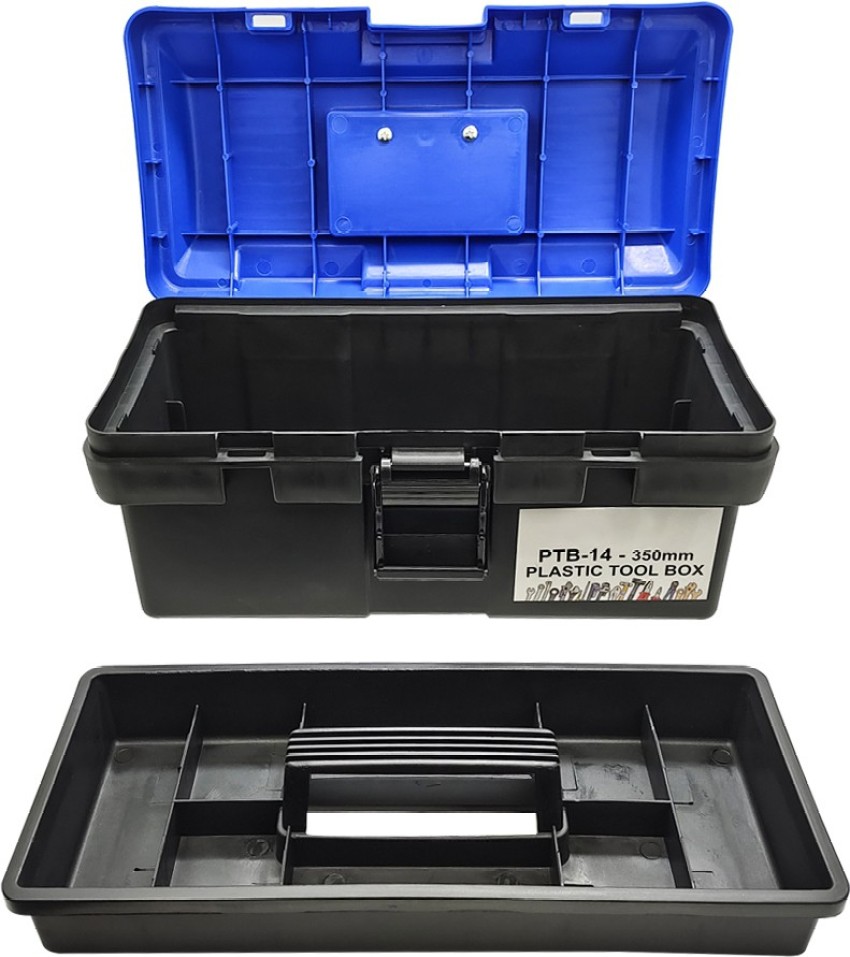 Hyderon De Neers 14 Inch Plastic Tool Box(175*175*350mm) Tool Box with Tray  Price in India - Buy Hyderon De Neers 14 Inch Plastic Tool Box(175*175*350mm)  Tool Box with Tray online at
