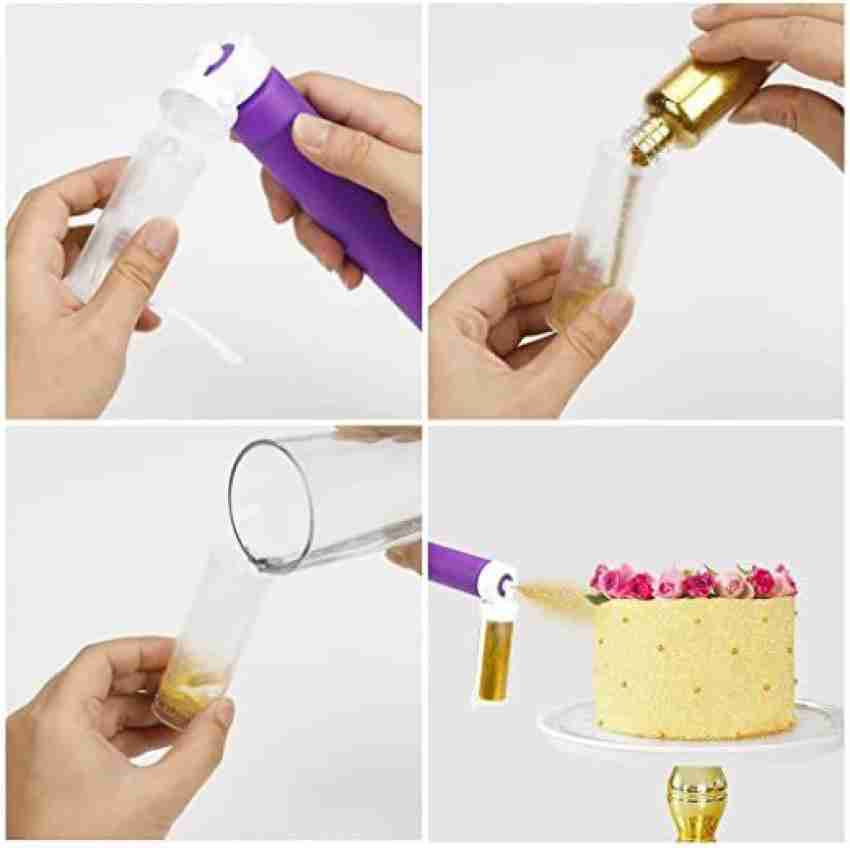 Manual Airbrush for Decorating Cakes, Cupcakes and Desserts, Manual  Airbrush For Decorating Cakes, Cupcakes & Desserts Use the Manual Airbrush  to easily apply paint or spray glitter on cakes, cupcakes, desserts